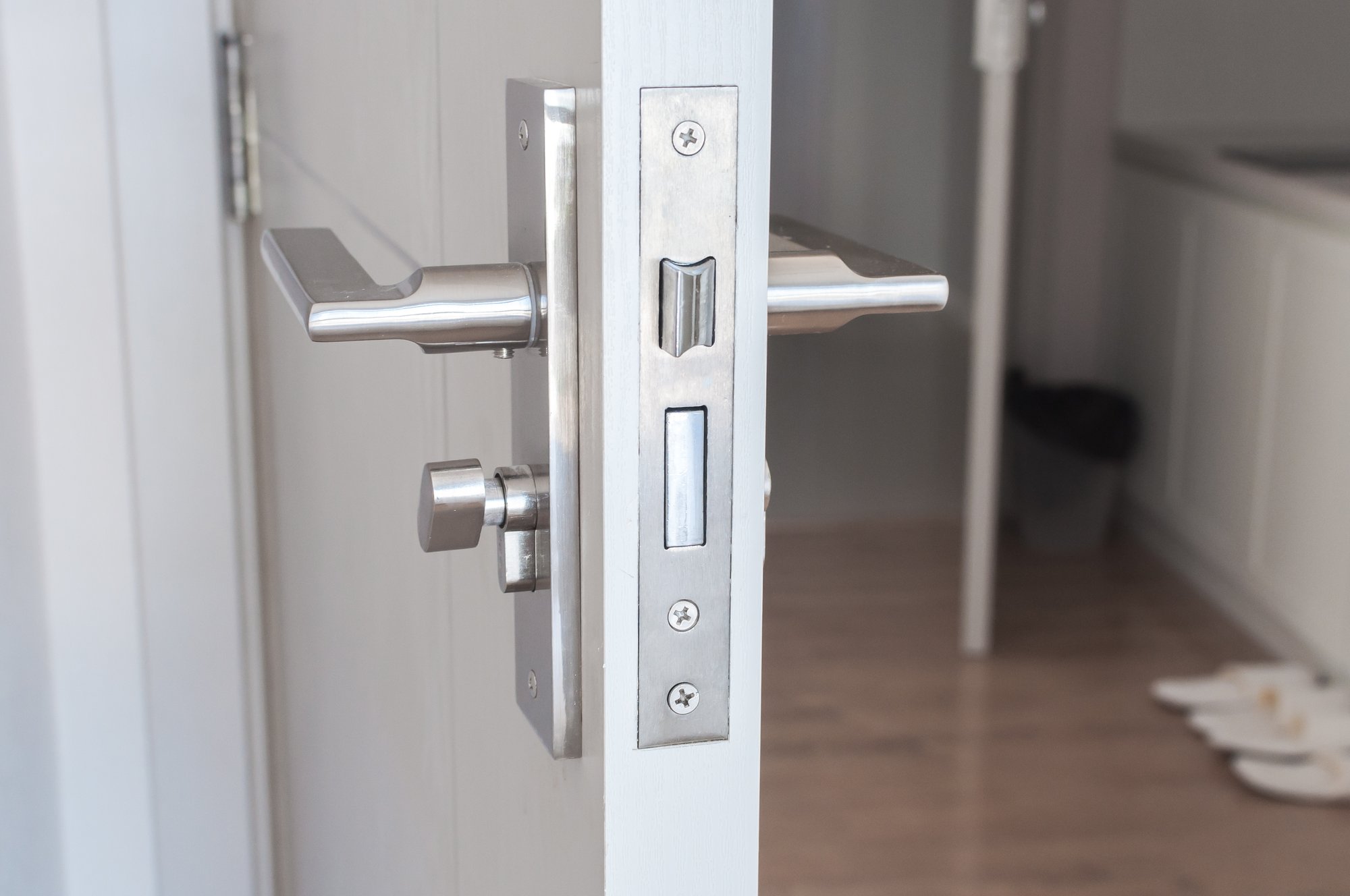 Door lock closeup _ D8